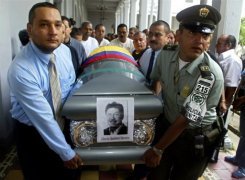 Colombie: obsèques de 11 députés de province, otages des FARC, morts captifs